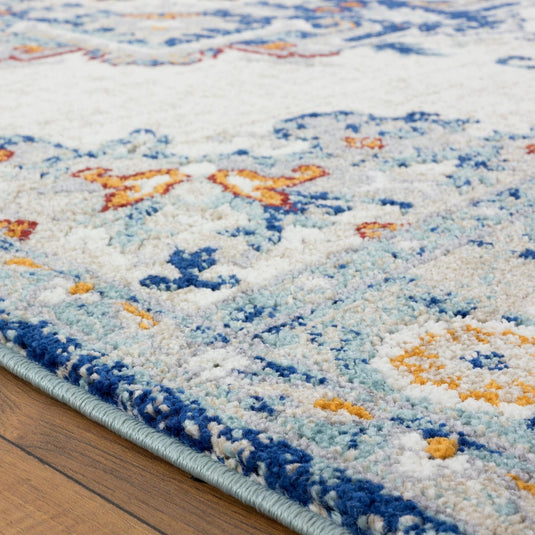 Floral Medallion Area Rug 8438