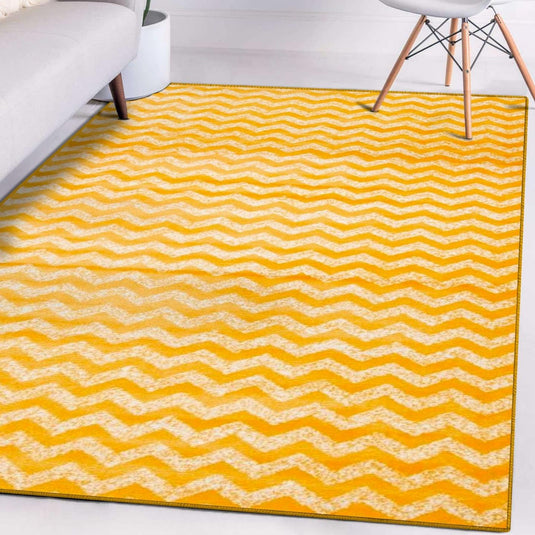 Yellow-Geometric-Rug
