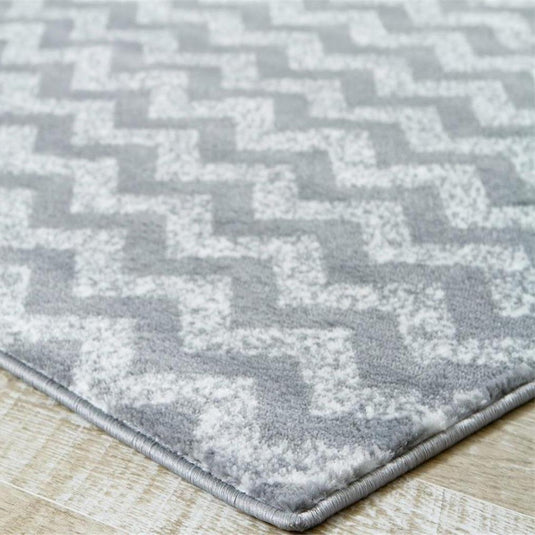 Chevron 3400 Turquoise Geometric Rug