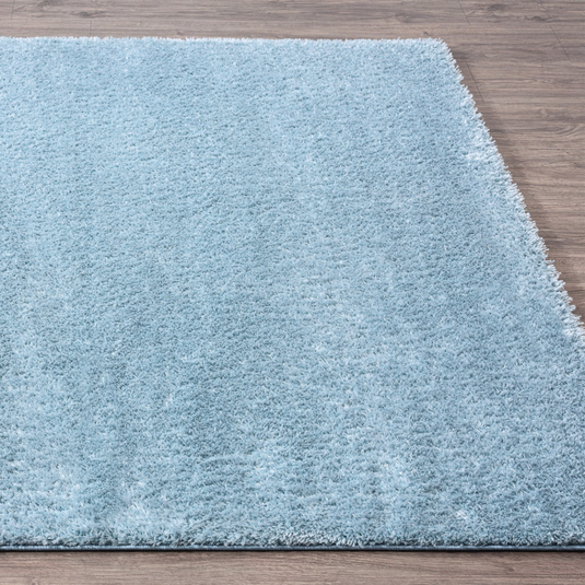 Luxe Weavers Solid Plush Shag Area Rug