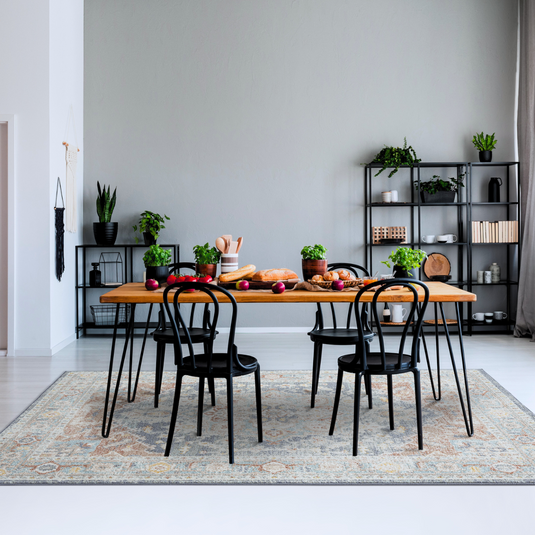 Floral 2129 Multicolor Medallion Area Rug