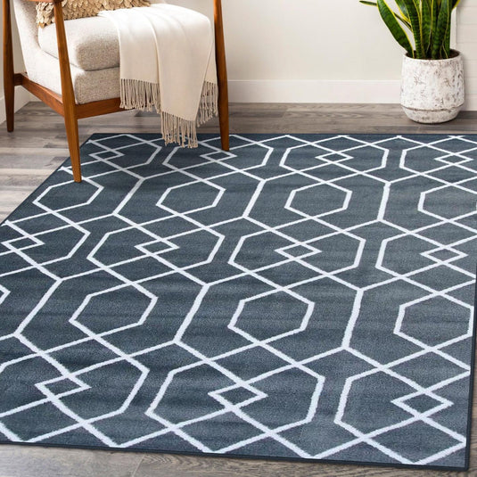 Gray Moroccan Rug