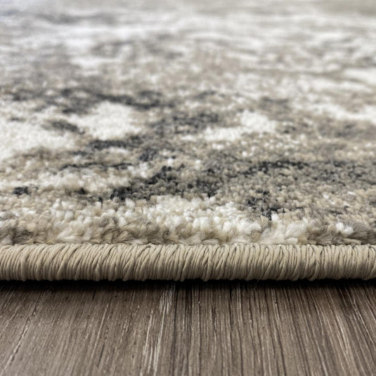 Modern Fringed Abstract 5675 Area Rug