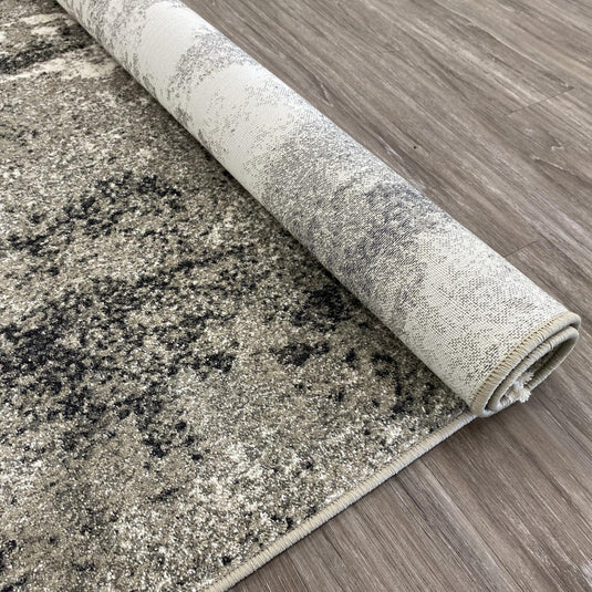 Modern Fringed Abstract 5675 Area Rug