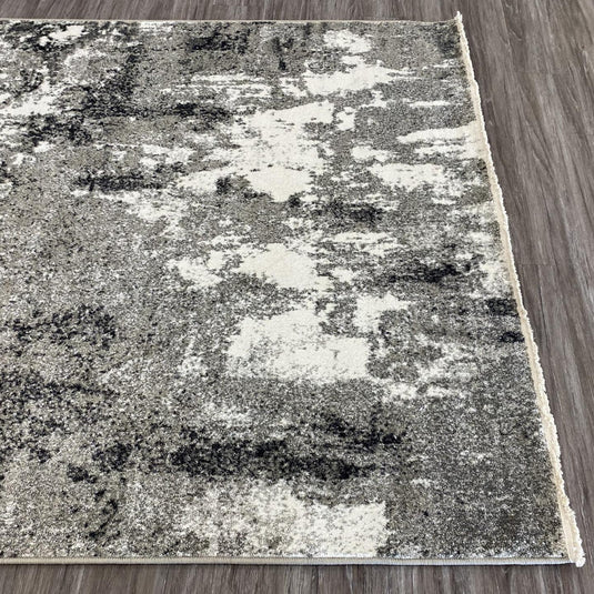 Modern Fringed Abstract 5675 Area Rug