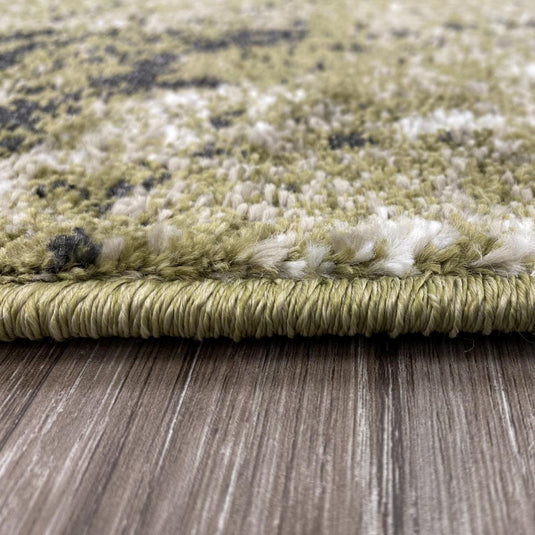 Modern Fringed Abstract 5675 Area Rug