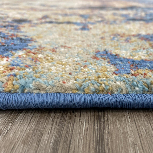 Modern Fringed Abstract 5675 Area Rug