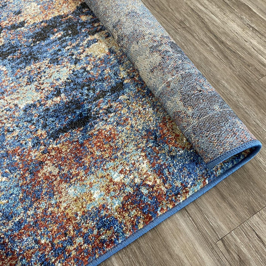 Modern Fringed Abstract 5675 Area Rug