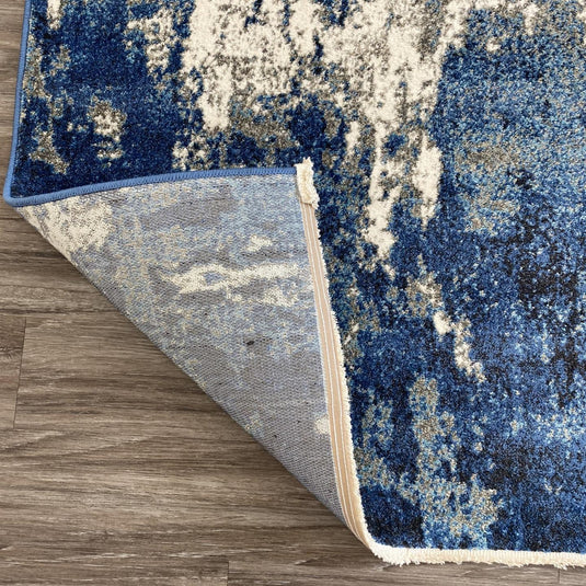 Modern Fringed Abstract 5675 Area Rug
