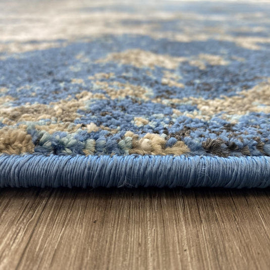 Modern Fringed Abstract 5675 Area Rug