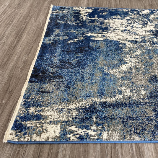 Modern Fringed Abstract 5675 Area Rug