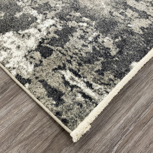 Modern Fringed Abstract 5675 Area Rug