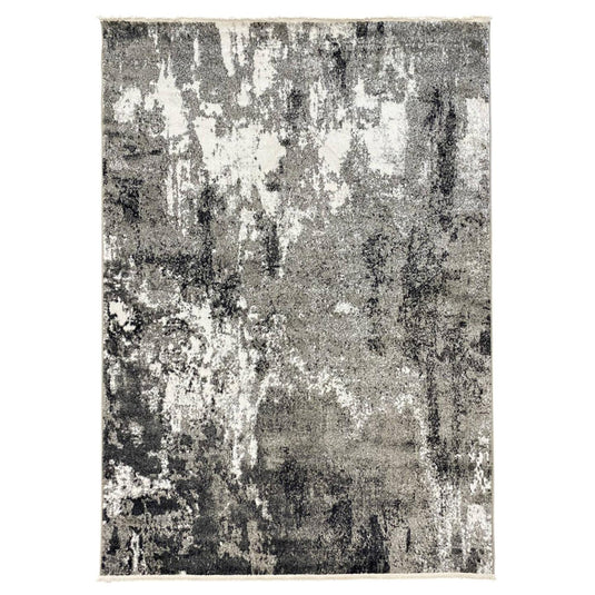 Modern Fringed Abstract 5675 Area Rug