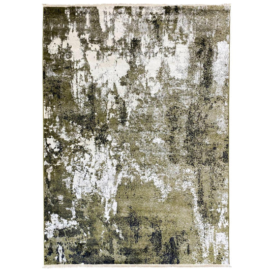 Modern Fringed Abstract 5675 Area Rug