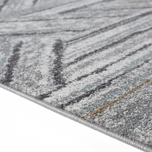 Modern Geometric Mid-Century 56 Area Rug