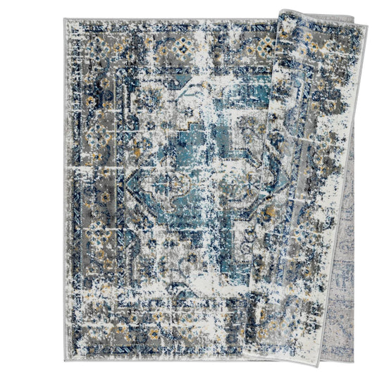 Boho Vintage Floral 7569 Area Rug