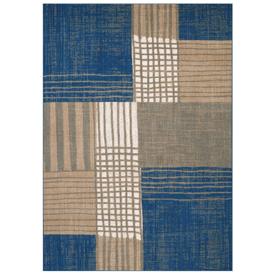 Modern Farmhouse Plaid 184 Area Rug - Modern Area Rugs by Luxe Weavers®