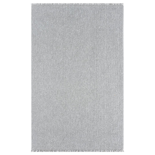 Solid Color Textured 246 Fringed Area Rug