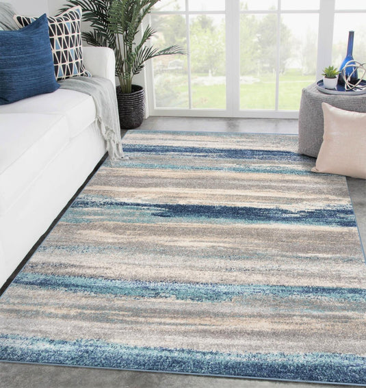 Towerhill 7501 Modern Abstract Area Rug - Modern Area Rugs by Luxe Weavers®