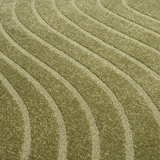 Luxe Weavers 5950 Modern Geometric Wave Area Rug