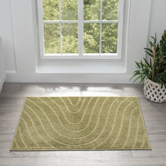 Luxe Weavers 5950 Modern Geometric Wave Area Rug