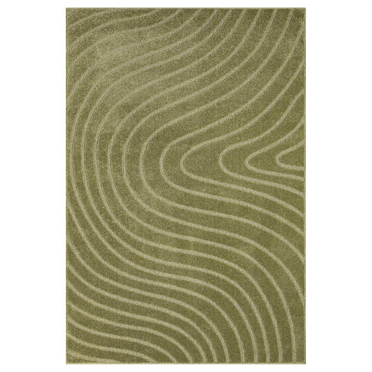 Luxe Weavers 5950 Modern Geometric Wave Area Rug