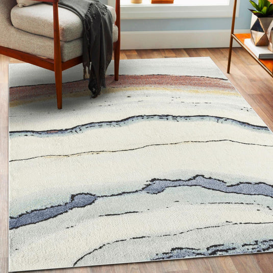 Modern-marbled-area-rug-cream