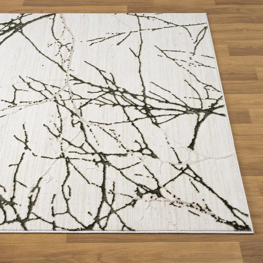 Modern 372 Abstract Branches Area Rug