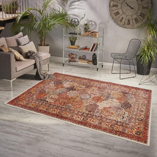 orange_vintage_area_rug