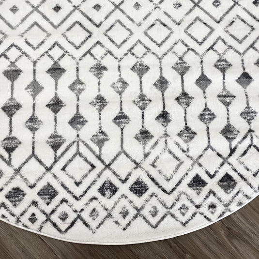 Magnolia Geometric Area Rug 7613