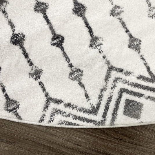 Magnolia Geometric Area Rug 7613