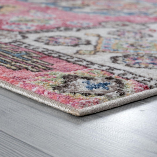 Moroccan Medallion 6905 Rainbow Area Rug