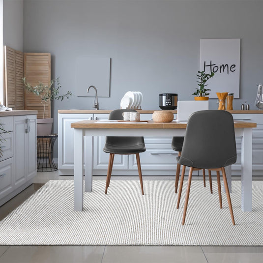 Two Tone 6172 Fringed Area Rug