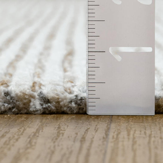 Two Tone 6172 Fringed Area Rug