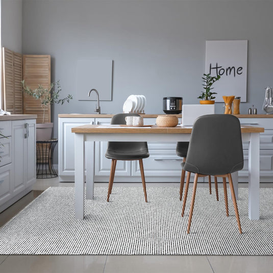 Two Tone 6172 Fringed Area Rug