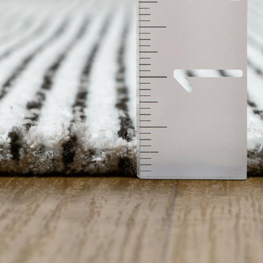 Two Tone 6172 Fringed Area Rug