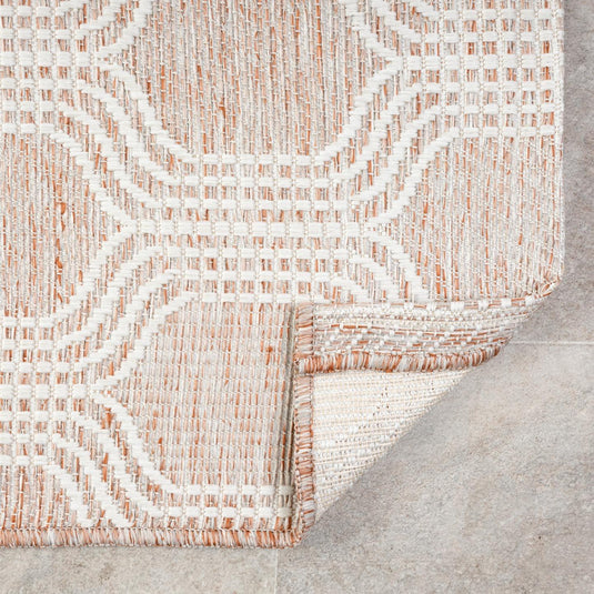 Moroccan 9767 Geometric Trellis Outdoor Area Rug