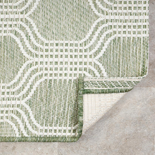 Moroccan 9767 Geometric Trellis Outdoor Area Rug