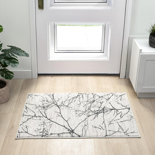 Modern 372 Abstract Branches Area Rug