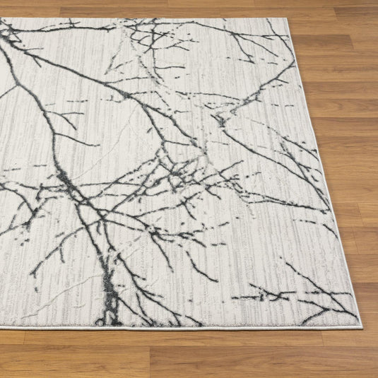 Modern 372 Abstract Branches Area Rug