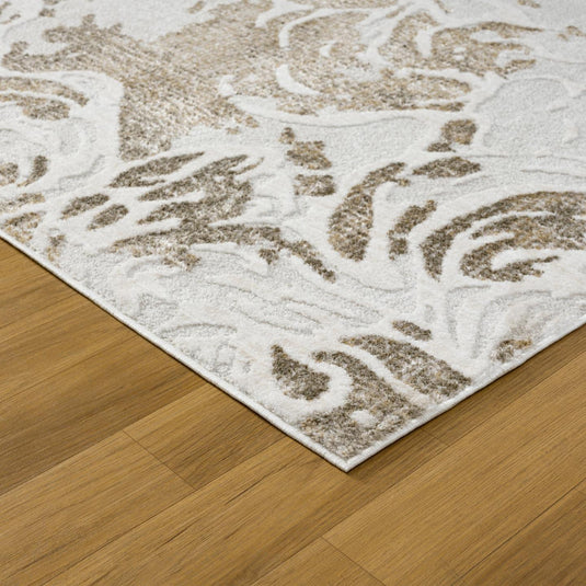 Modern Distressed Marble Abstract 3780 Area Rug