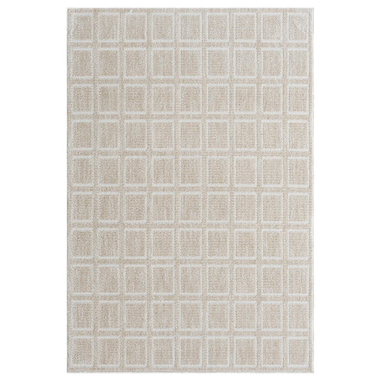 Modern 2933 Geometric Grid Area Rug