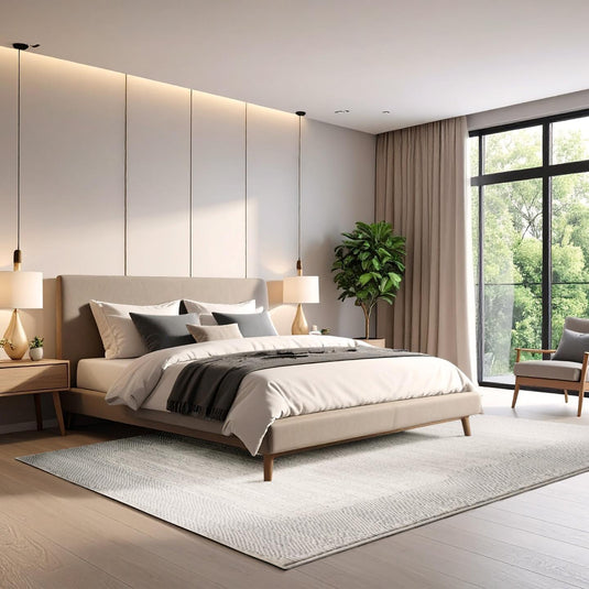 Boho Abstract 6250 Textured Area Rug