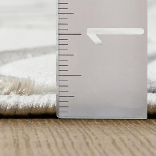 Modern Abstract 6380 Swirl Area Rug