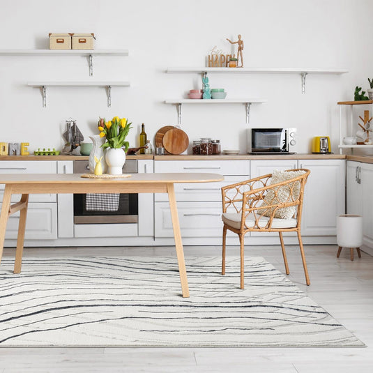 Modern 6422 Abstract Wave Area Rug