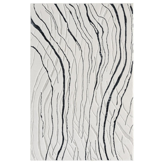 Modern 6422 Abstract Wave Area Rug