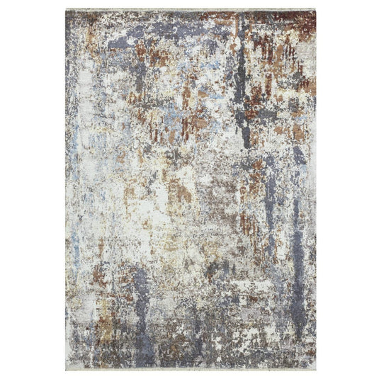 Modern 1821 Abstract Washable Non-Slip Area Rug