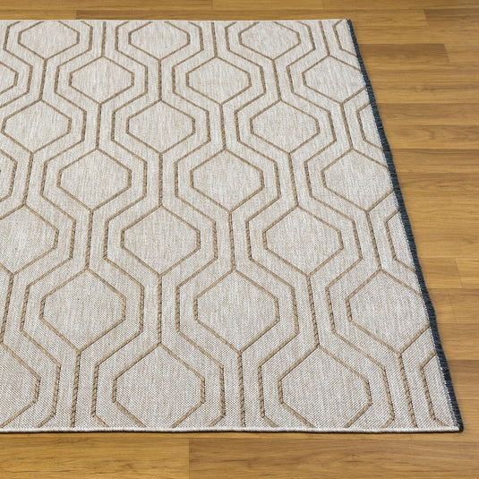 Moroccan Trellis 1927 Washable Non-Slip Area Rug