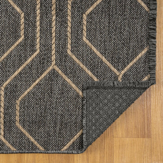 Moroccan Trellis 1927 Washable Non-Slip Area Rug