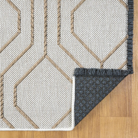 Moroccan Trellis 1927 Washable Non-Slip Area Rug